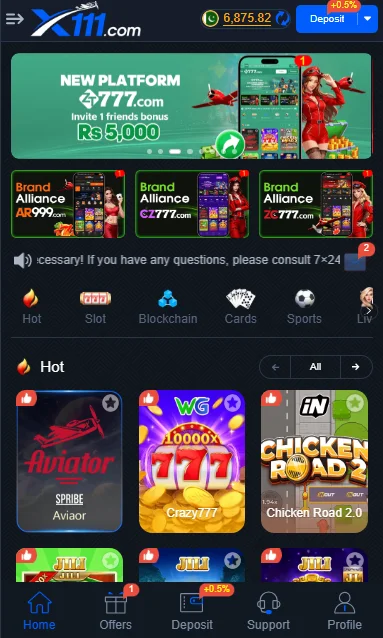 x111 game