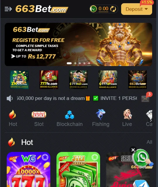 663 bet game